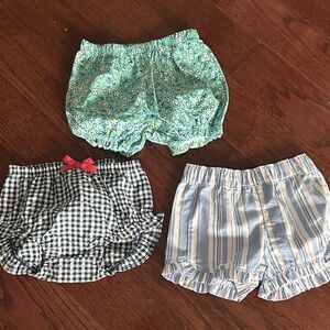 Carter's Floral, Gingham, and Striped Diaper Covers